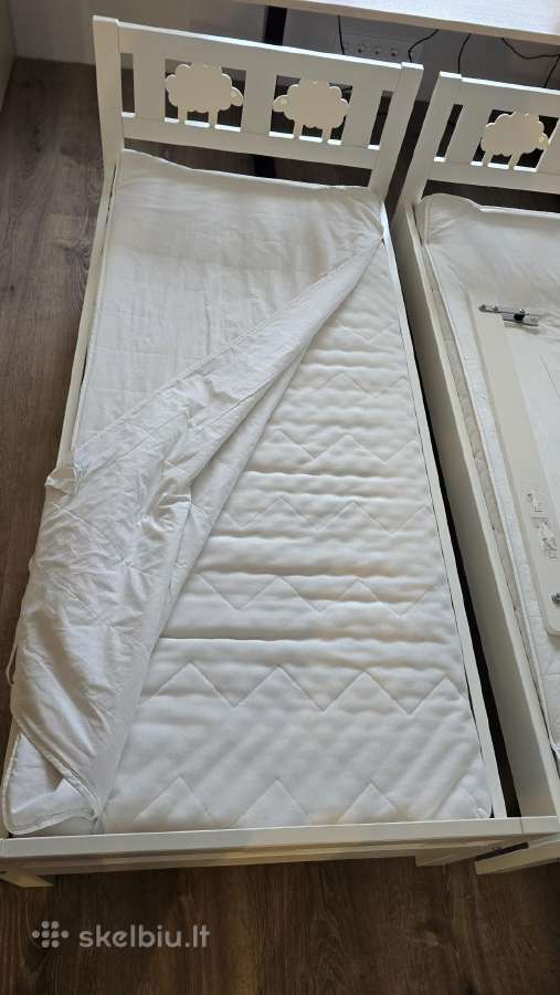 Dvi vaikiškos lovelės Kritter Ikea - nuotraukos Nr. 3