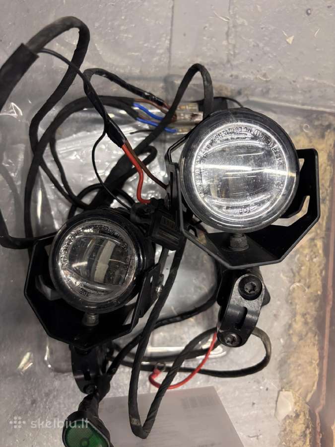 Wunderlich LED Aton black papildomi žibintai
