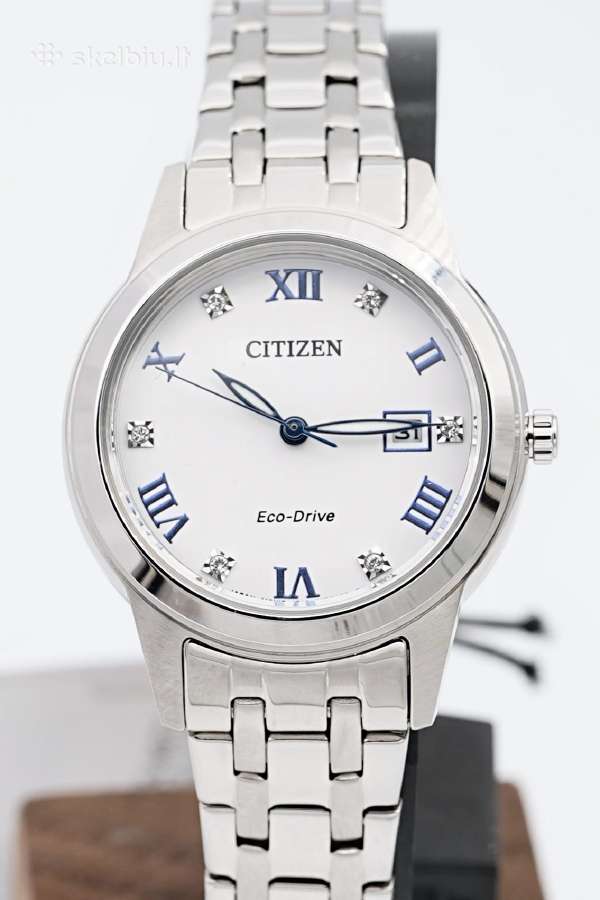 Naujas moteriškas laikrodis Citizen su Swarovski - nuotraukos Nr. 5