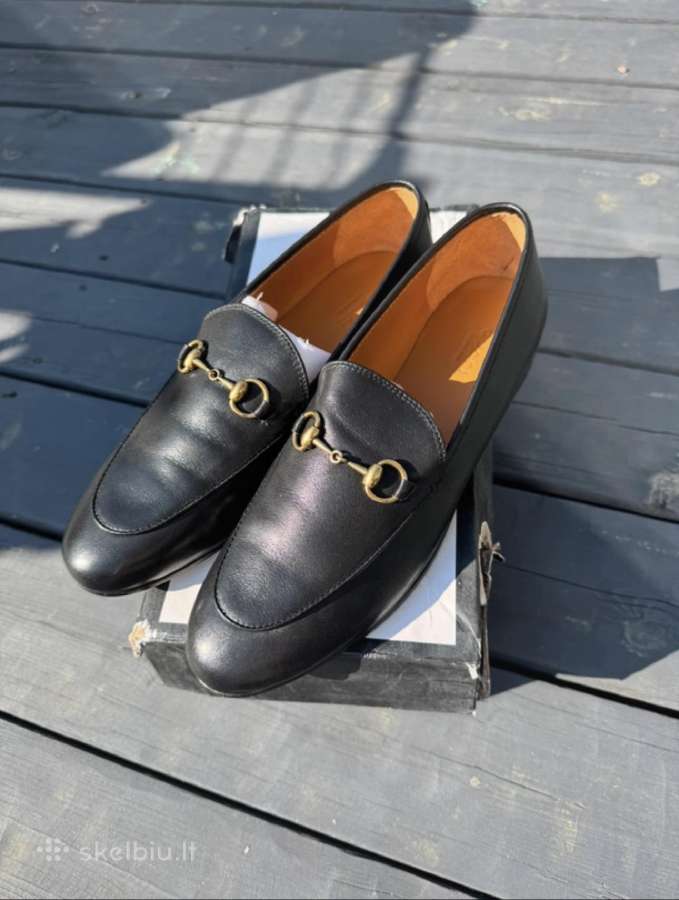 Gucci odiniai batai loaferiai