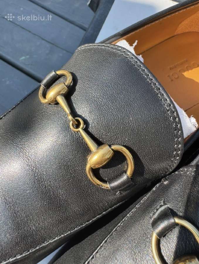 Gucci odiniai batai loaferiai - nuotraukos Nr. 4