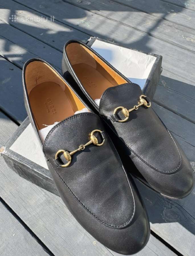 Gucci odiniai batai loaferiai - nuotraukos Nr. 7