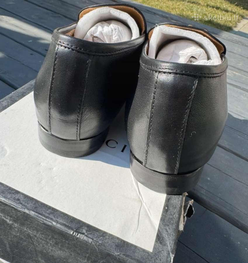 Gucci odiniai batai loaferiai - nuotraukos Nr. 8