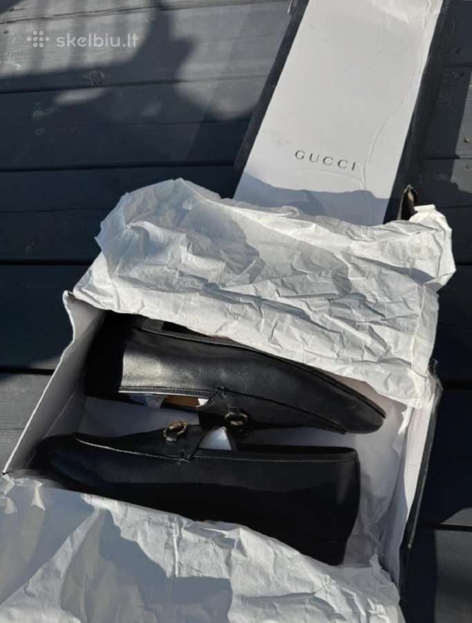Gucci odiniai batai loaferiai - nuotraukos Nr. 13