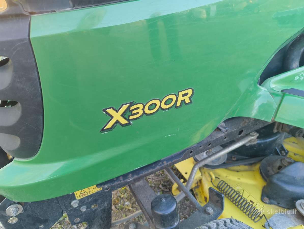 John Deere x300r - nuotraukos Nr. 7