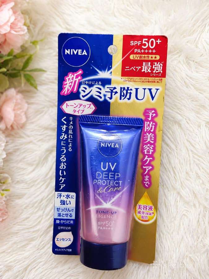 Nivea Uv Deep Protect & Care Tone-up Essence Spf50