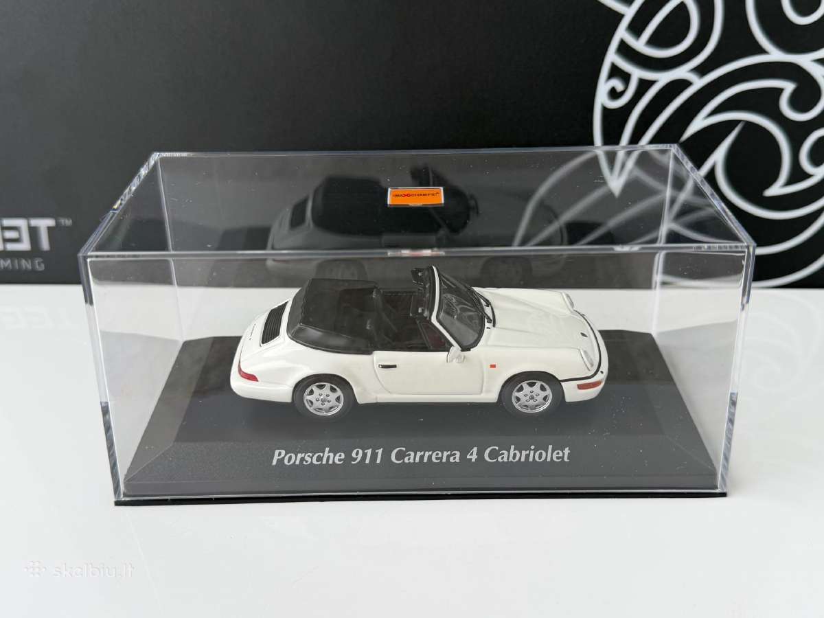 Porsche 911 Carrera 4 Cabriolet 1:43 - nuotraukos Nr. 2