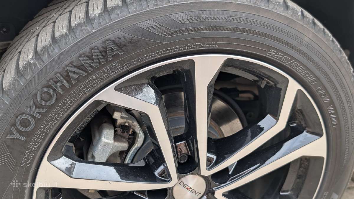 Toyota ratlankiai R18 su padangomis - nuotraukos Nr. 3