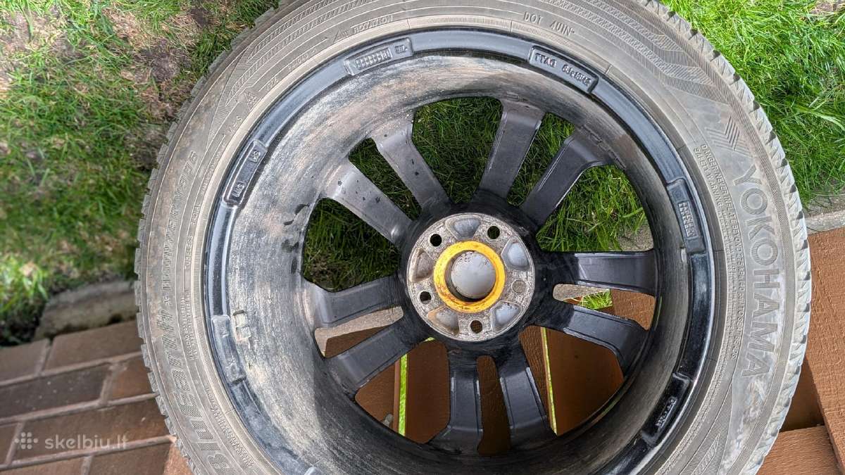 Toyota ratlankiai R18 su padangomis - nuotraukos Nr. 5
