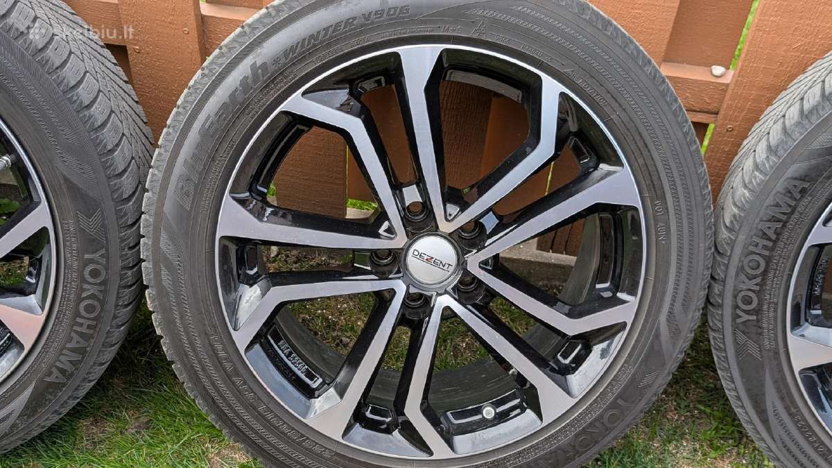 Toyota ratlankiai R18 su padangomis - nuotraukos Nr. 6