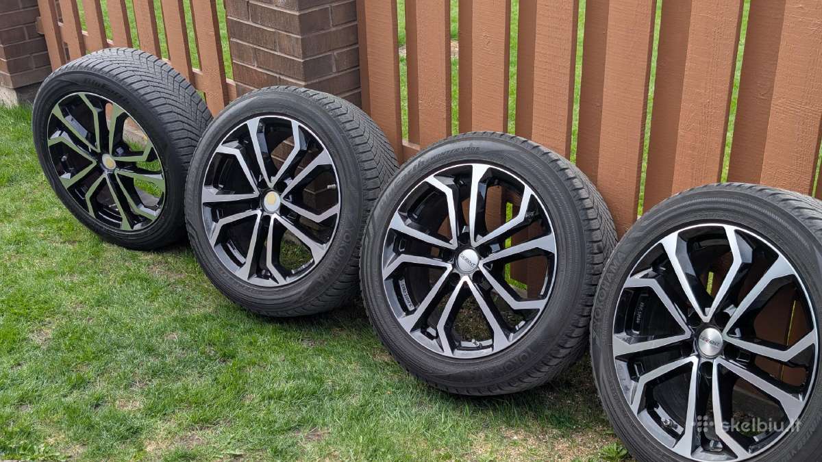Toyota ratlankiai R18 su padangomis - nuotraukos Nr. 9