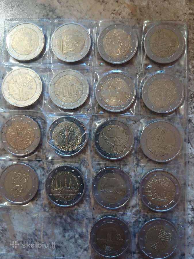 Euro monetos,
