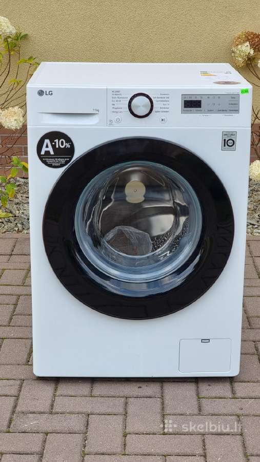 Nauja LG F4wr4911p, įkrova 11 kg + garantija