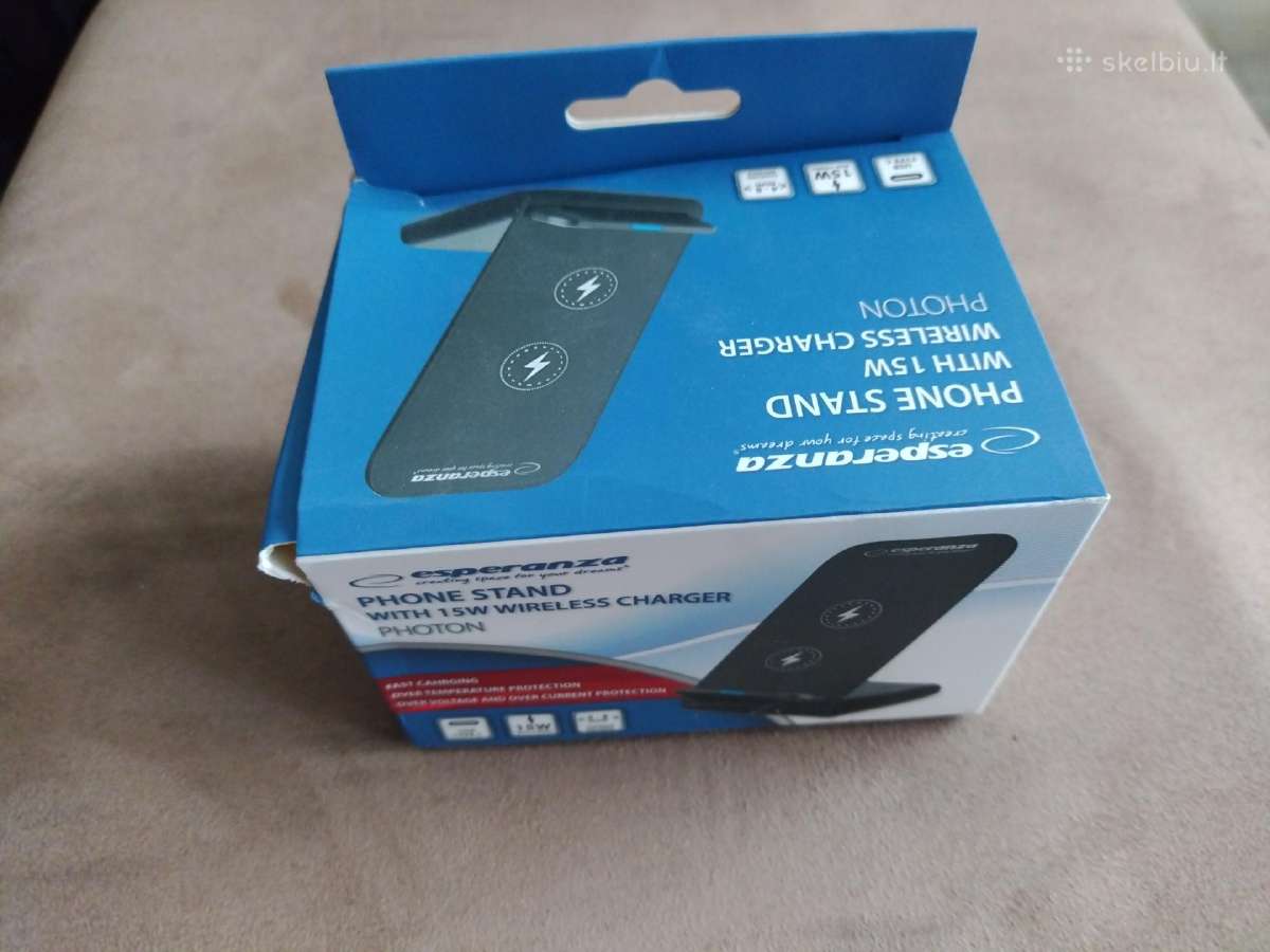 Bevielis telefono įkroviklis Esperanza.