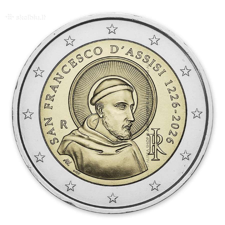 2026 Italijos 2€ monetos! - nuotraukos Nr. 5