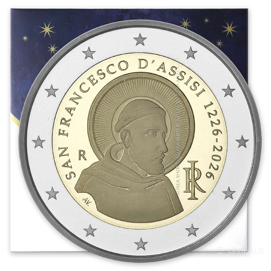 2026 Italijos 2€ monetos! - nuotraukos Nr. 2