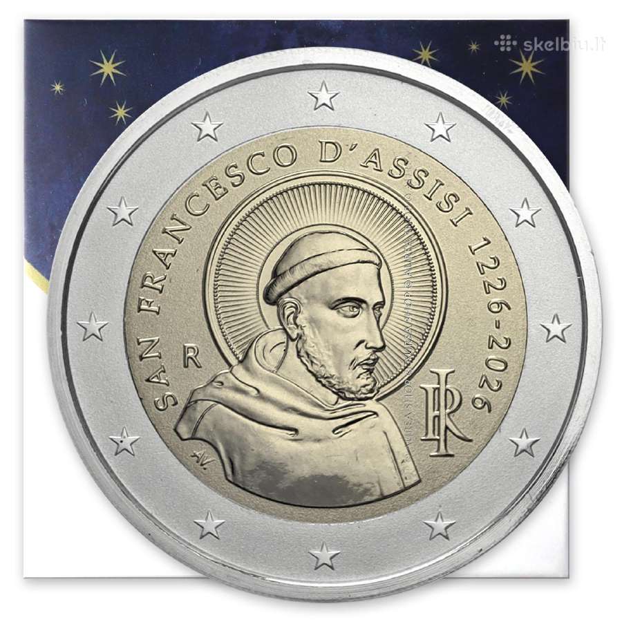 2026 Italijos 2€ monetos! - nuotraukos Nr. 3