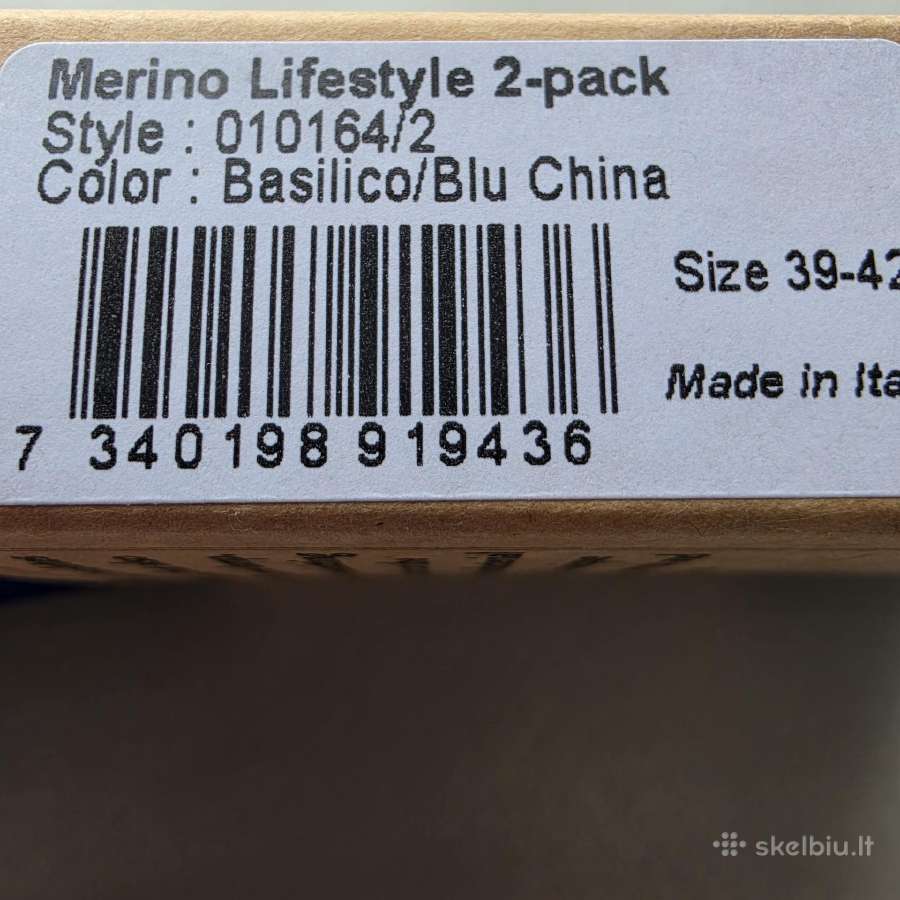 Merino vilnos kojinės 39-42 dydžio - nuotraukos Nr. 5