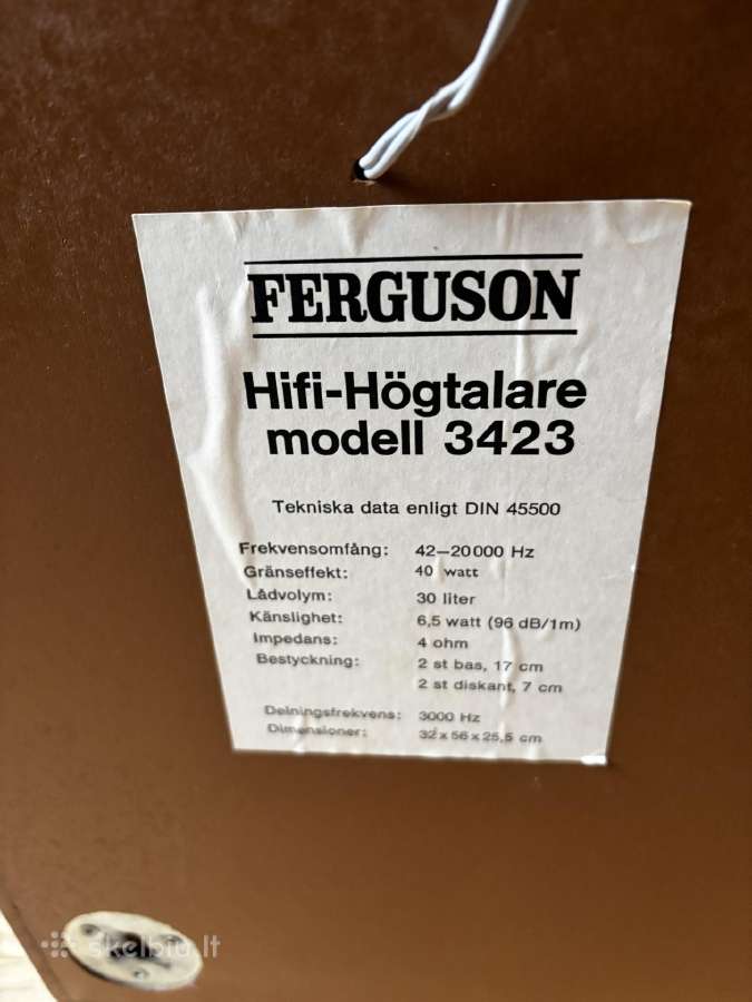 Ferguson kolonėlė - nuotraukos Nr. 3