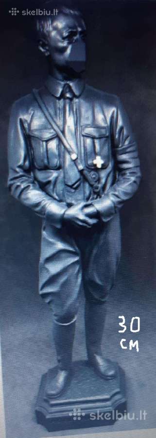 Ww2 biustas,metalo lydinys - nuotraukos Nr. 2