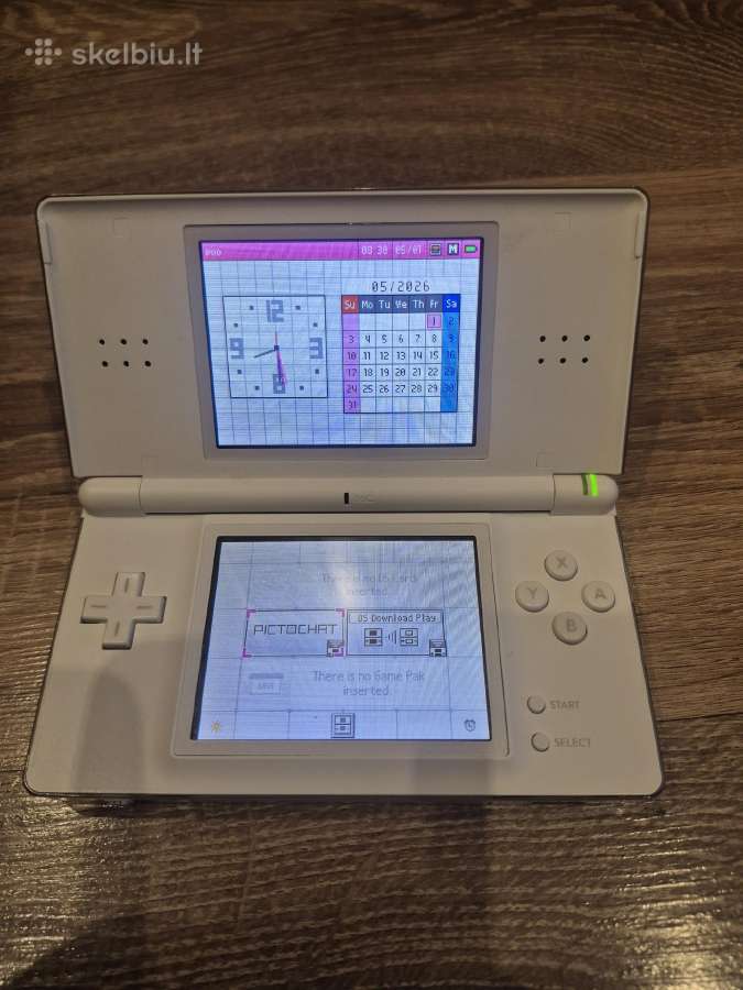 Nintendo DS Lite (Polar White) + 11 žaidimų rinkin - nuotraukos Nr. 4