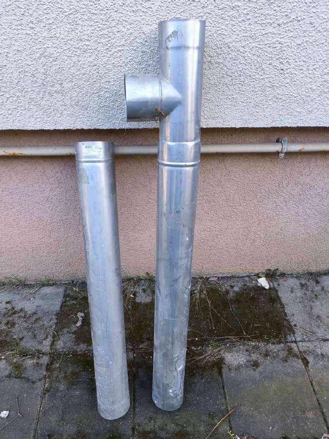 Parduodami kamino (dūmtraukio) vamzdžiai