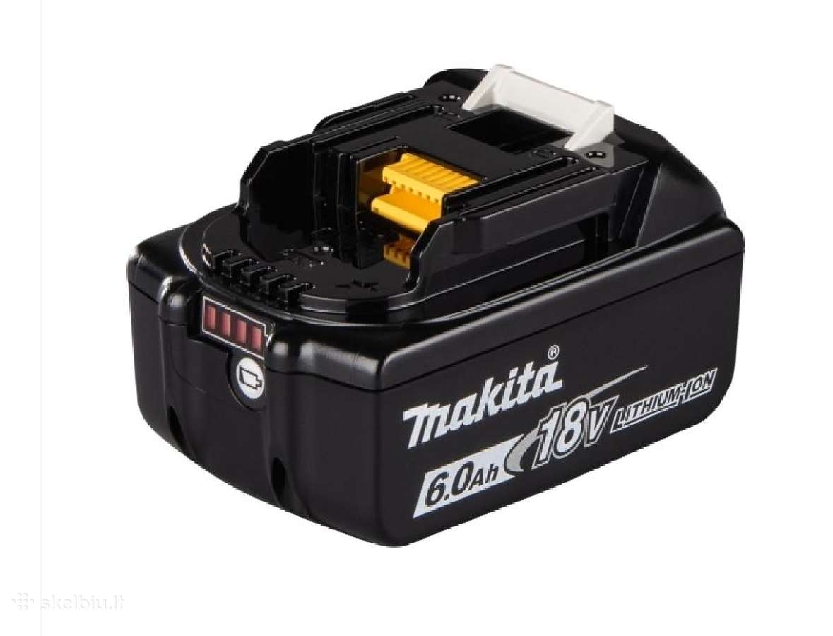 Makitos baterija 6.0 A.h 18v