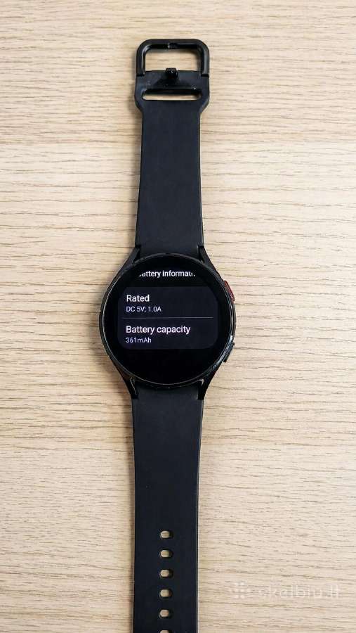 Samsung Galaxy Watch 4 44mm R870 Black - nuotraukos Nr. 2