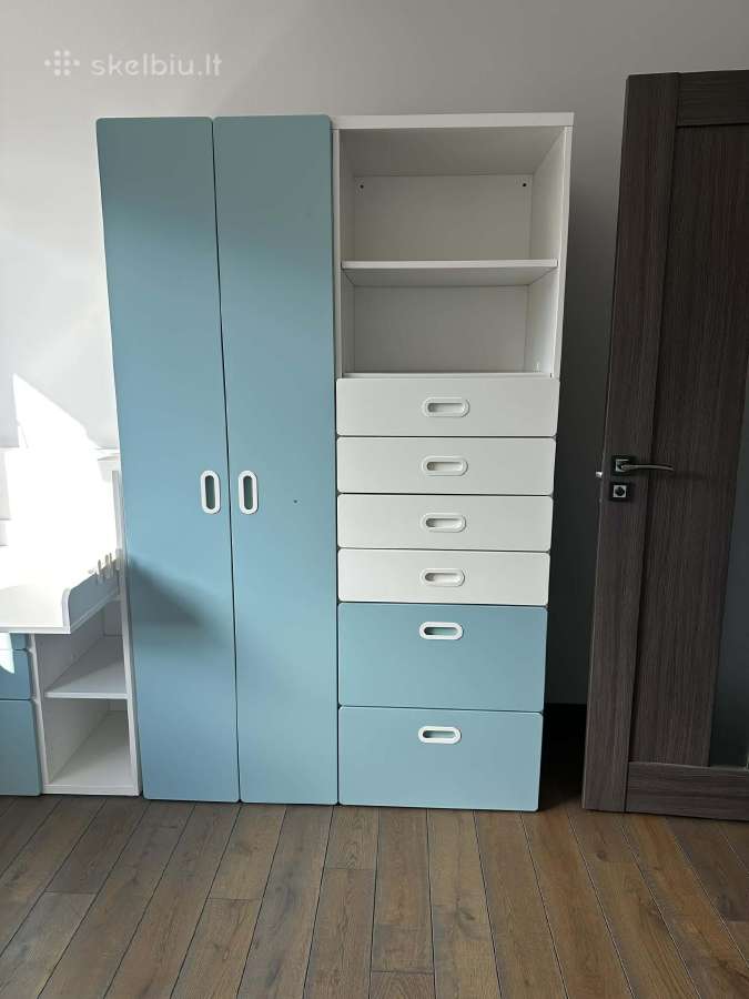 Ikea vaiku drabuziu ir daiktu spinta