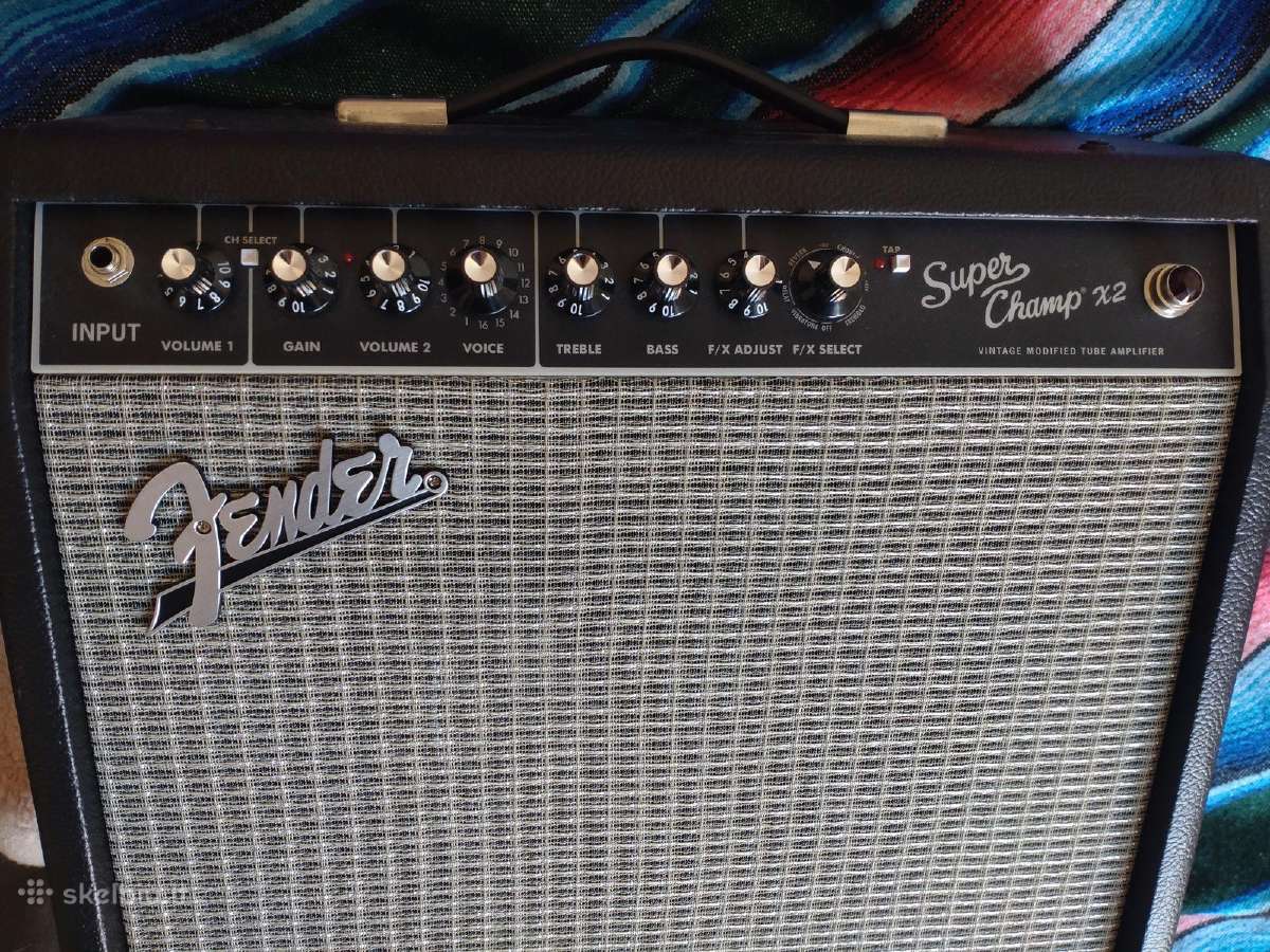 Fender Super Champ X2 Gitaros Stiprintuvas