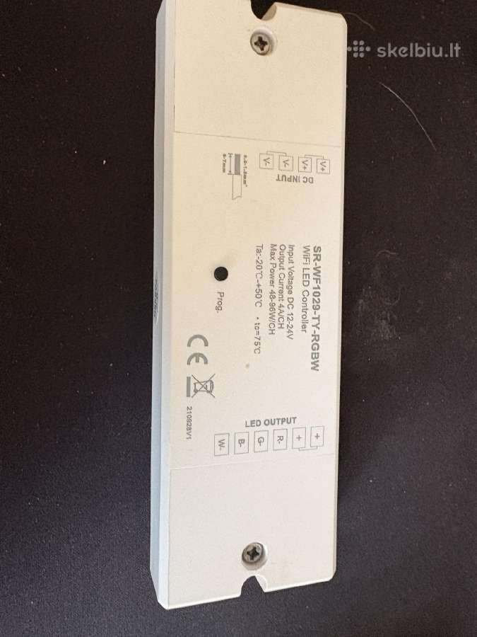 LED valdiklis, 12-24v, 4x4a, Rgbw, Tuya