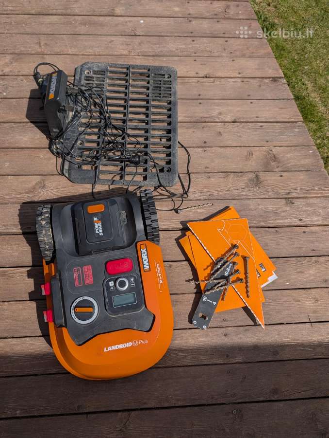 Worx m500 plus robotas vejapjove