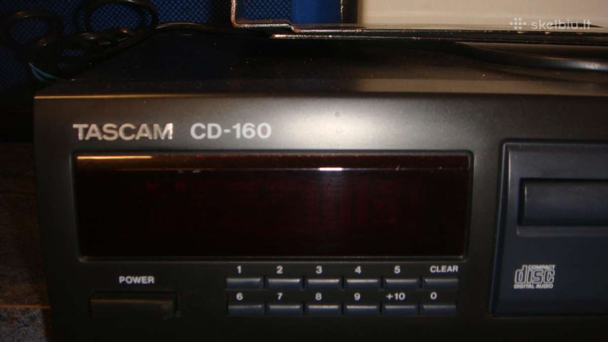 CD grotuvas Tascam - nuotraukos Nr. 2