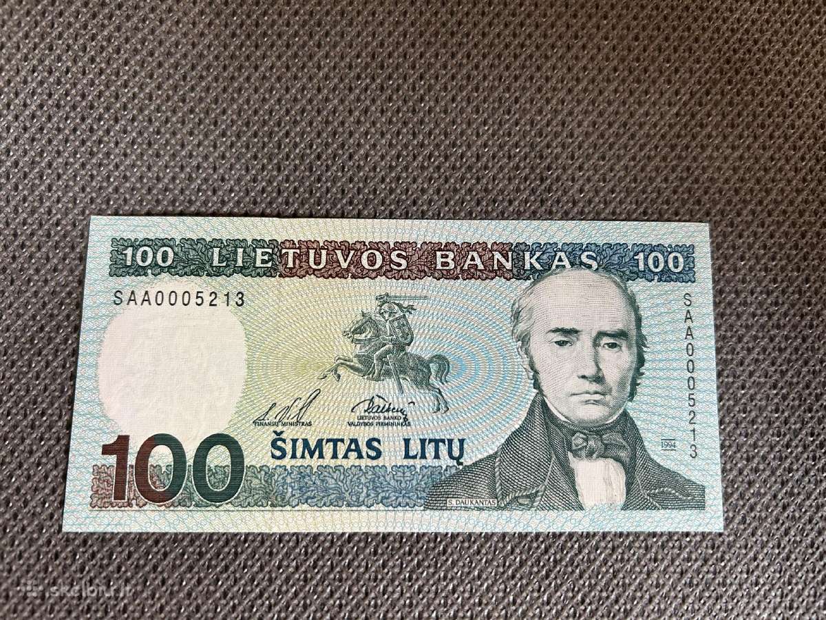 100 Litų 1994 m.