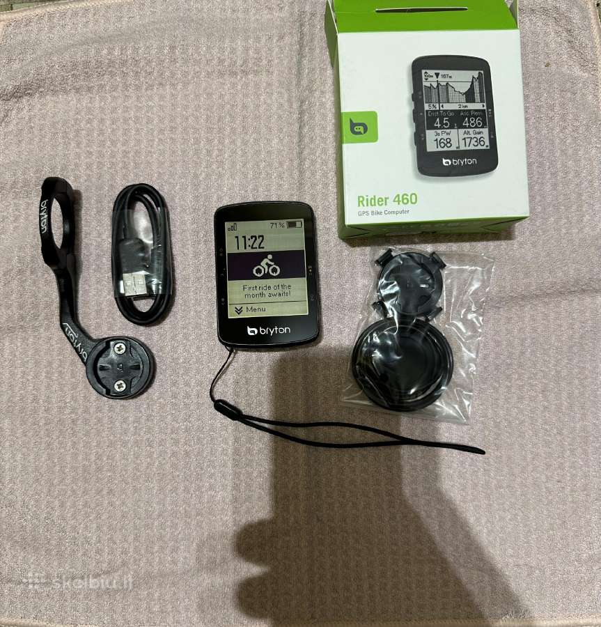 Bryton Rider 460 dviračio navigacija