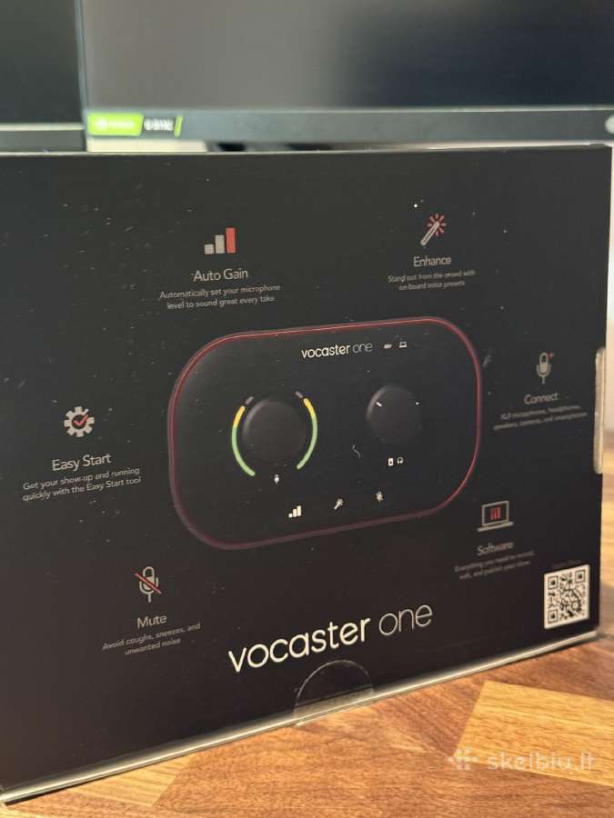 Audio interfeisas Vocaster One - nuotraukos Nr. 3