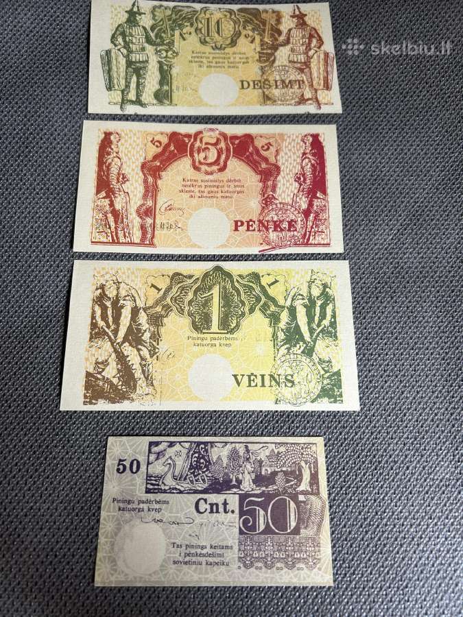 Suvenyriniai Žemaitijos banknotai - nuotraukos Nr. 2