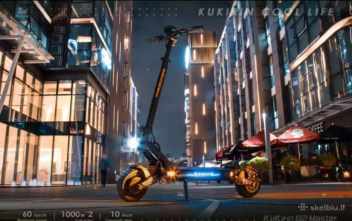 Kukirin G2 master naujas supakuotas dėžėje