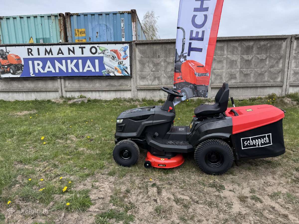 Vejos traktoriukas 9.2kw, 98cm Automatas Scheppach - nuotraukos Nr. 2
