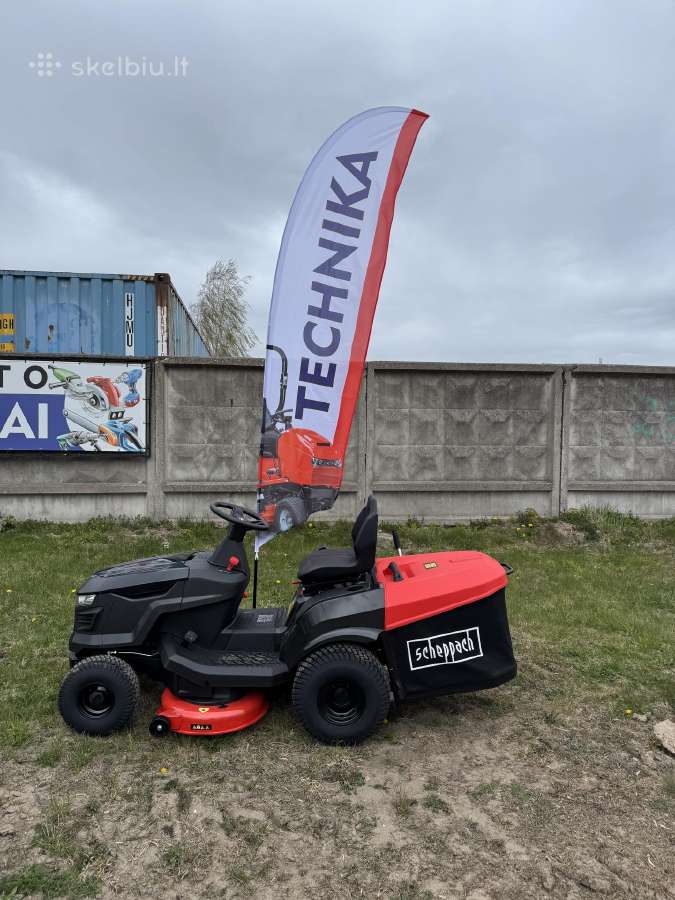 Vejos traktoriukas 9.2kw, 98cm Automatas Scheppach - nuotraukos Nr. 4