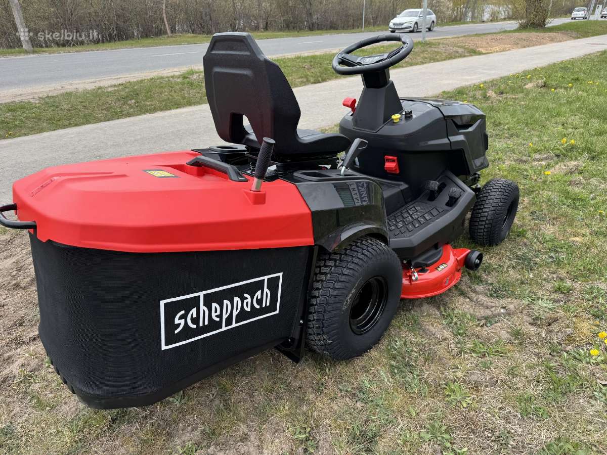 Vejos traktoriukas 9.2kw, 98cm Automatas Scheppach - nuotraukos Nr. 8