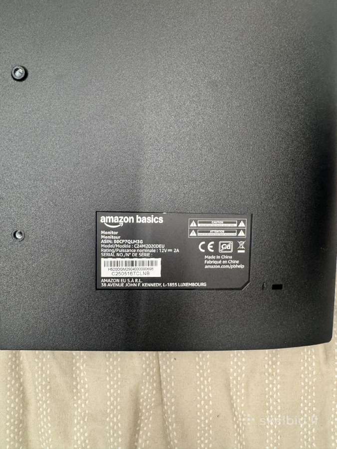 Amazon Basics 24 Monitor screen New, never used - nuotraukos Nr. 3