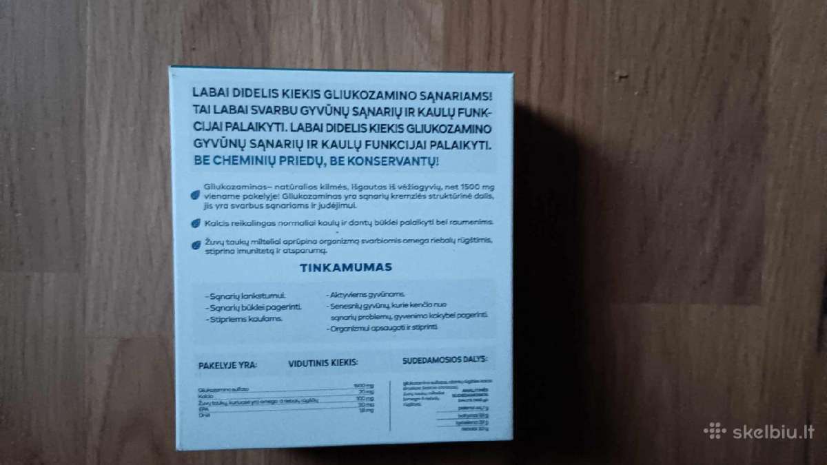 Naujas gliukozaminas kačių sąnariams - nuotraukos Nr. 2