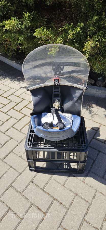 Dviračio kėdutė Bobike su vėjastikliu - nuotraukos Nr. 2