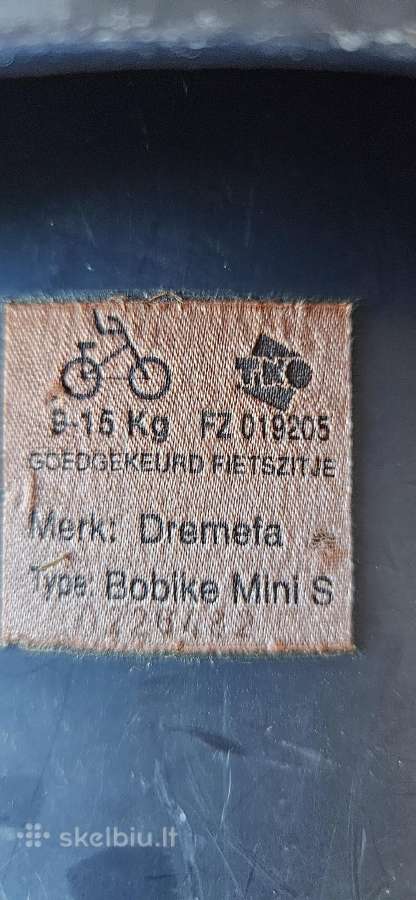 Dviračio kėdutė Bobike su vėjastikliu - nuotraukos Nr. 10
