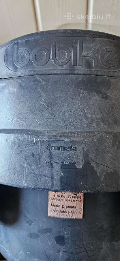 Dviračio kėdutė Bobike su vėjastikliu - nuotraukos Nr. 11