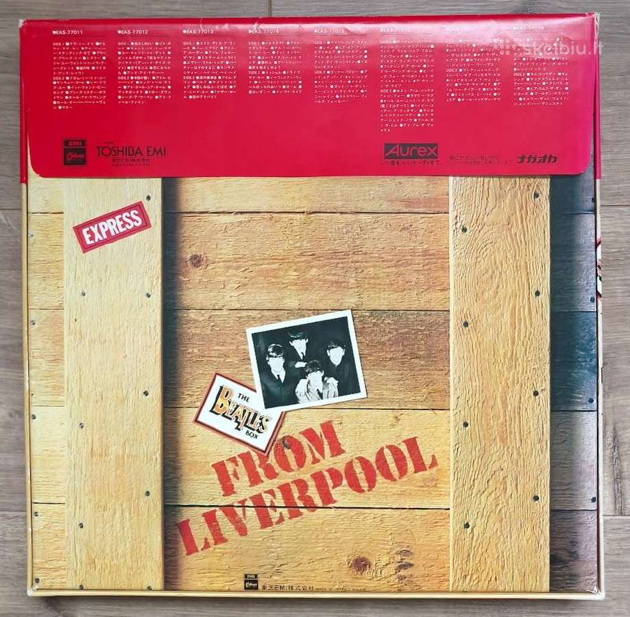 The Beatles - From Liverpool, 8xlp, Japan - nuotraukos Nr. 2