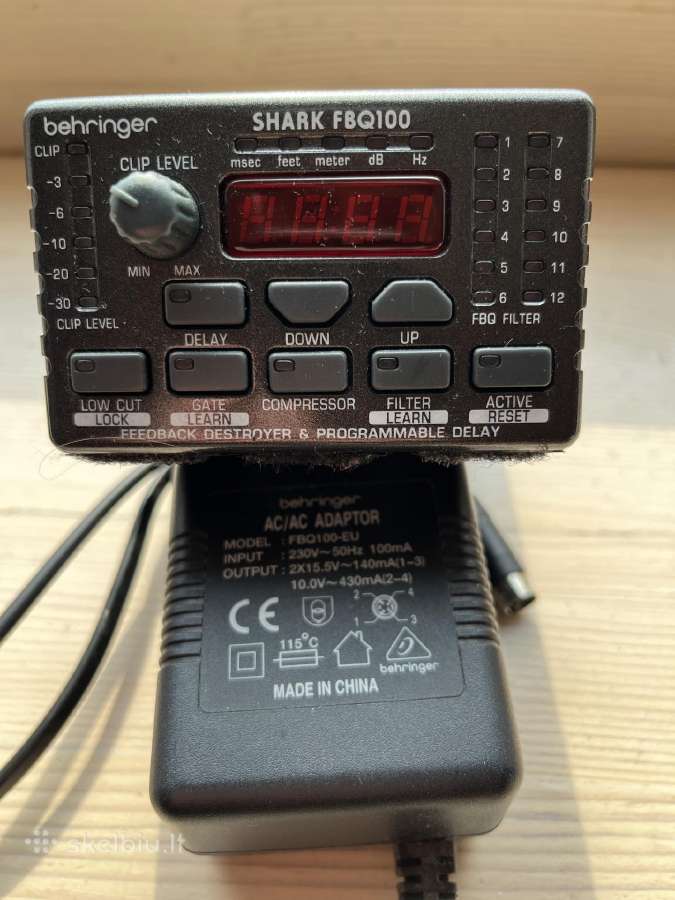 Behringer Shark Fbq100 procesorius