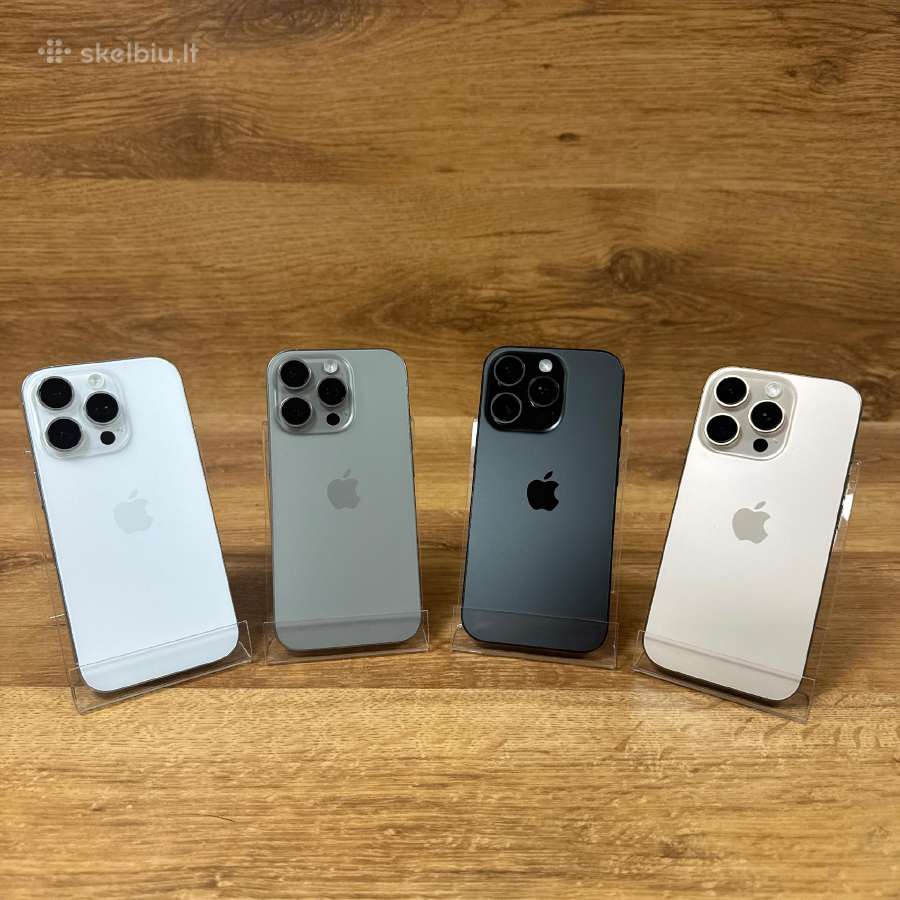 iPhone 16 Pro 256gb. 1 Metų garantija!