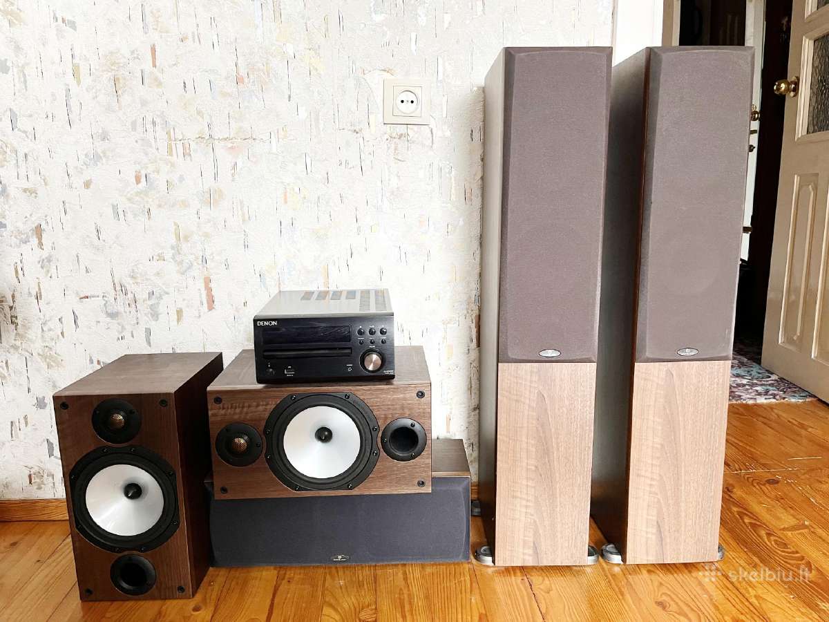 Parduodu Audio Monitor garso kolonėlių komplektą: